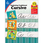CARSON DELLOSA PUBLISHING CO Beginning Traditional Cursive Workbook Grade 1-3