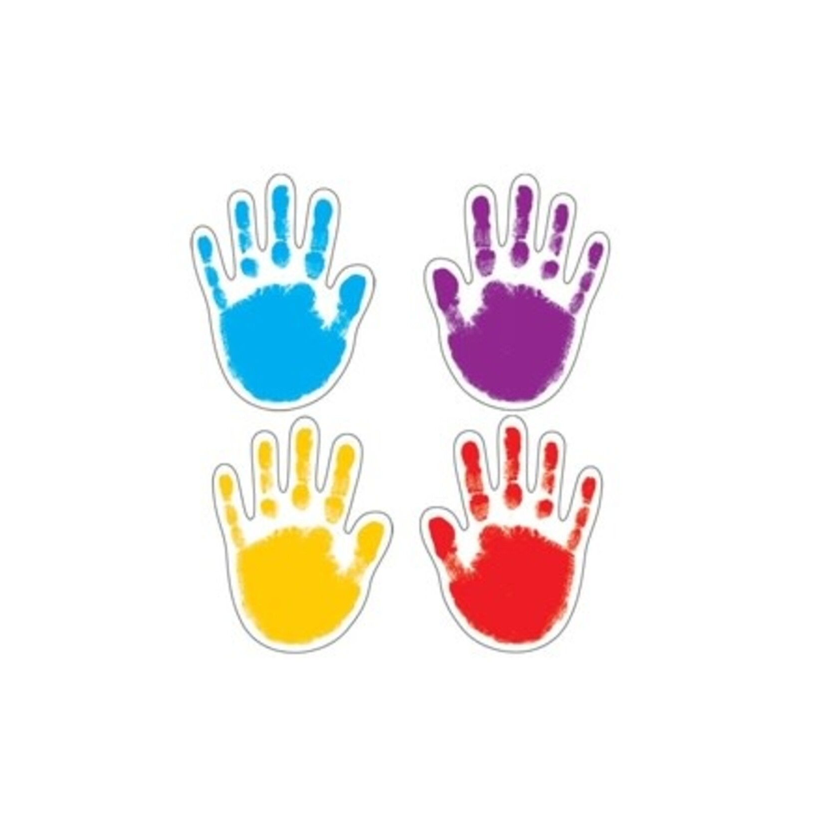 CARSON DELLOSA PUBLISHING CO Handprints Cut-Outs