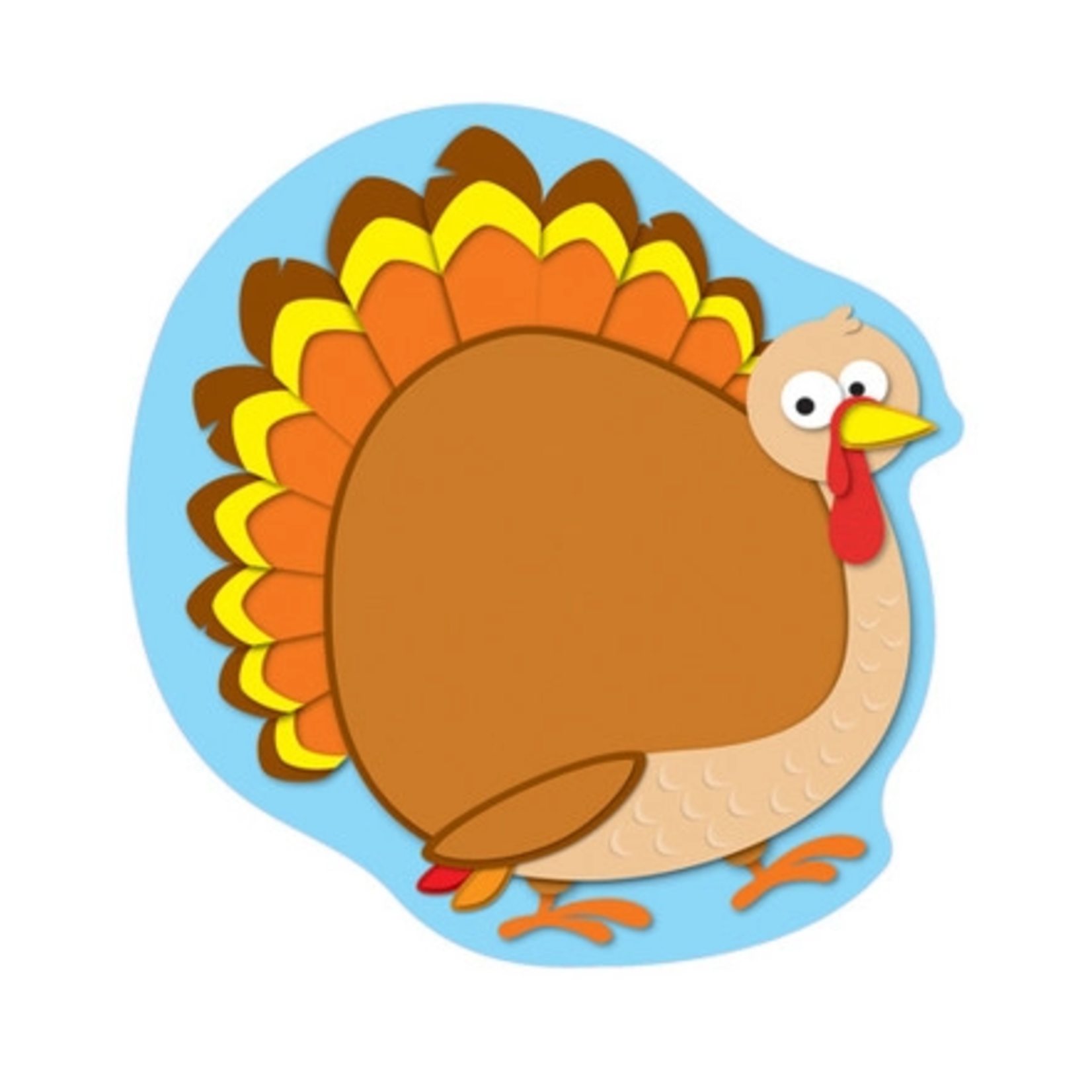 CARSON DELLOSA PUBLISHING CO Turkey Cut-Outs