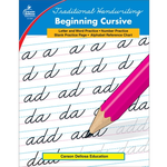 CARSON DELLOSA PUBLISHING CO Traditional Handwriting: Beginning Cursive Resource Book Grade 2-5