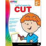 CARSON DELLOSA PUBLISHING CO Spectrum Let's Learn to Cut Workbook Grade Toddler-PK