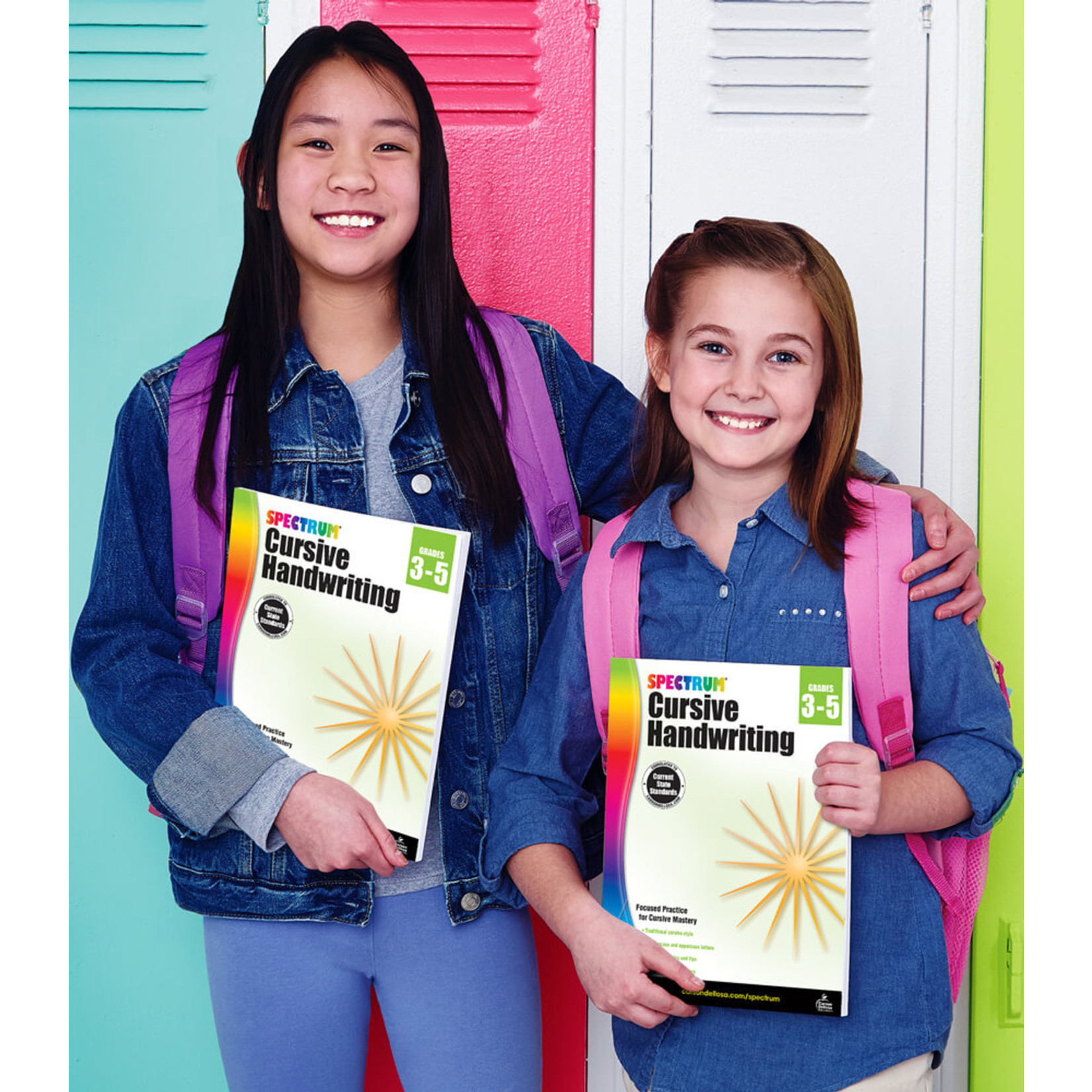CARSON DELLOSA PUBLISHING CO Spectrum Cursive Handwriting Workbook Grade 3-5