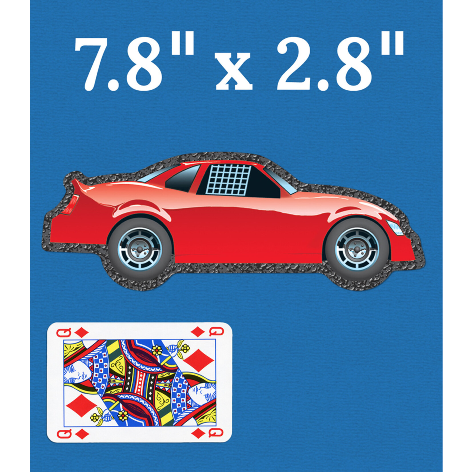 CARSON DELLOSA PUBLISHING CO Race Cars Cut-Outs