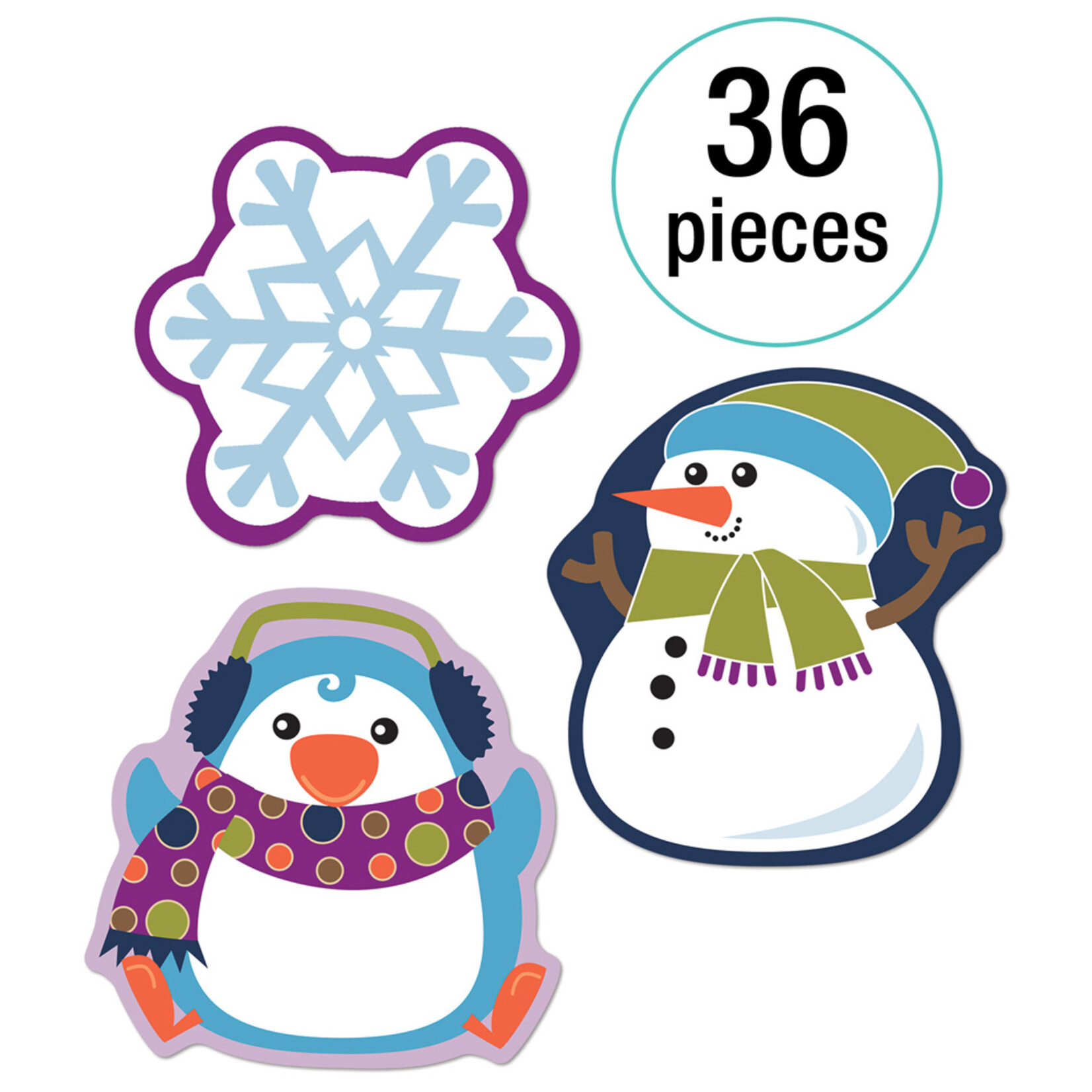 CARSON DELLOSA PUBLISHING CO Winter Mix Cut-Outs