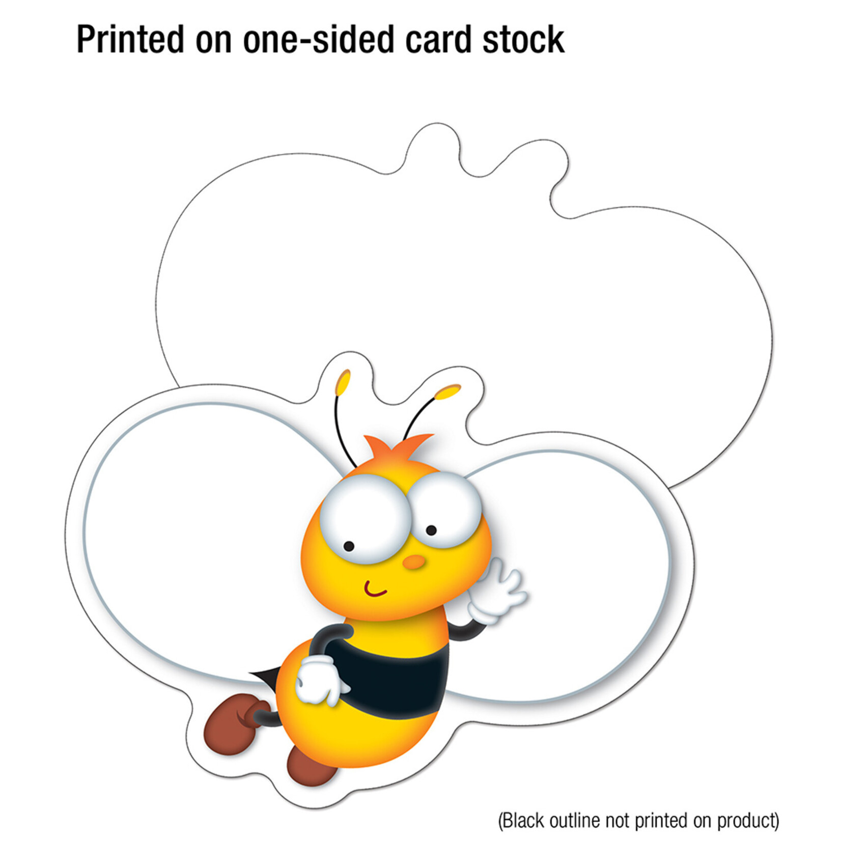 CARSON DELLOSA PUBLISHING CO Buzz–Worthy Bees Cut-Outs