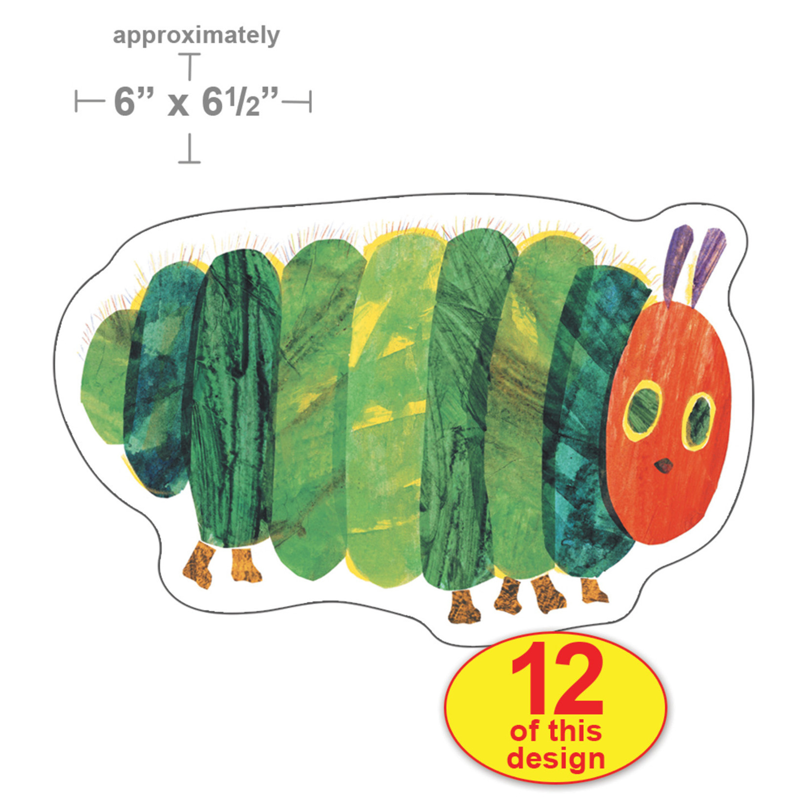 CARSON DELLOSA PUBLISHING CO The Very Hungry Caterpillar™ Cut-Outs