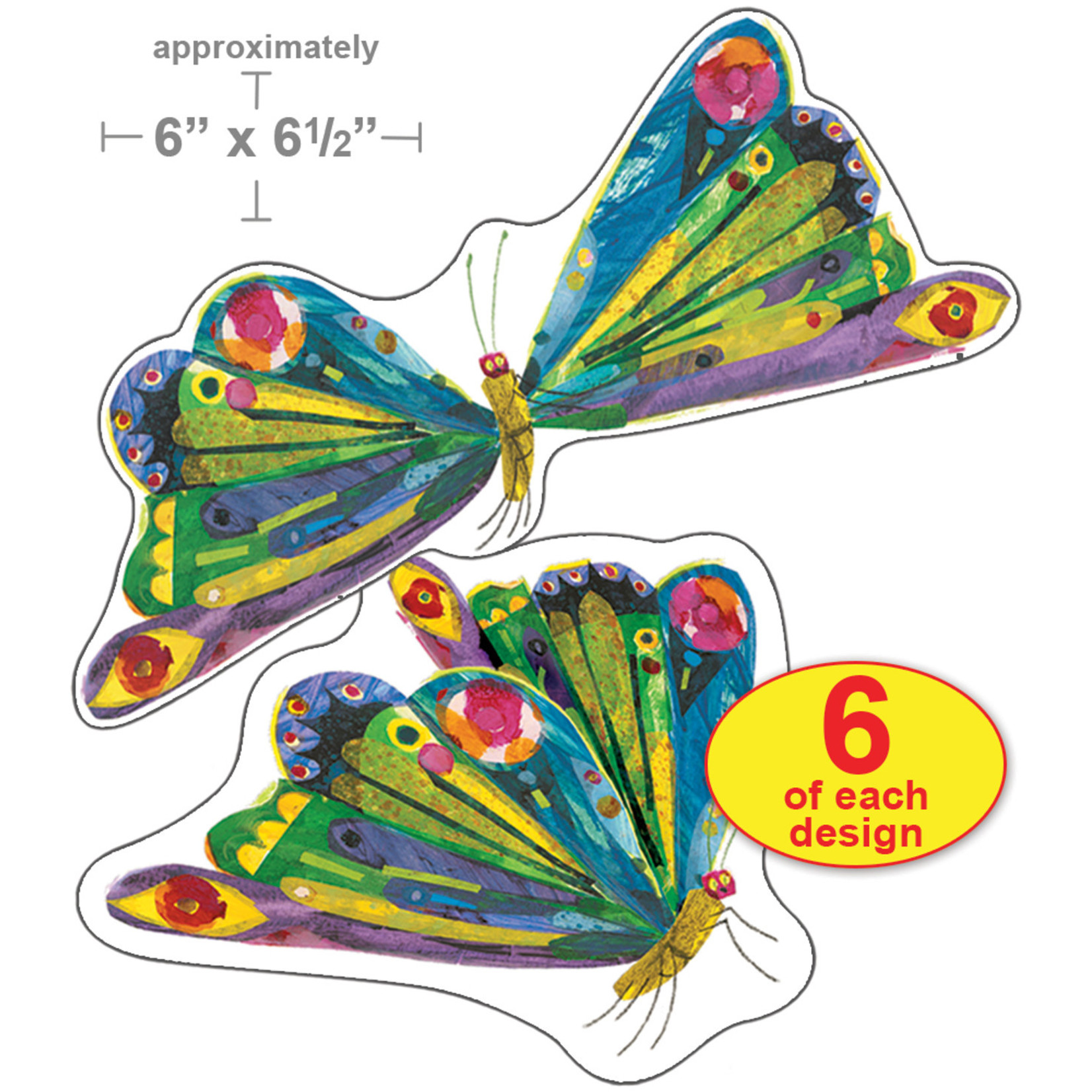 CARSON DELLOSA PUBLISHING CO The Very Hungry Caterpillar™ Cut-Outs