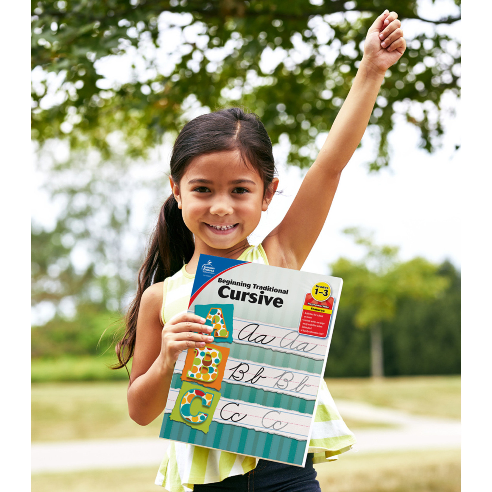 CARSON DELLOSA PUBLISHING CO Beginning Traditional Cursive Workbook Grade 1-3