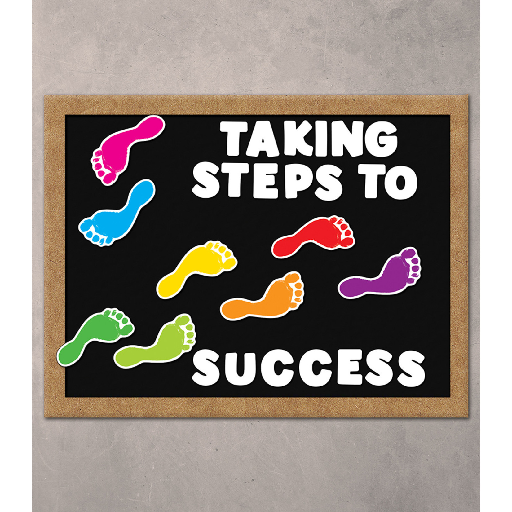 CARSON DELLOSA PUBLISHING CO Footprints Cut-Outs
