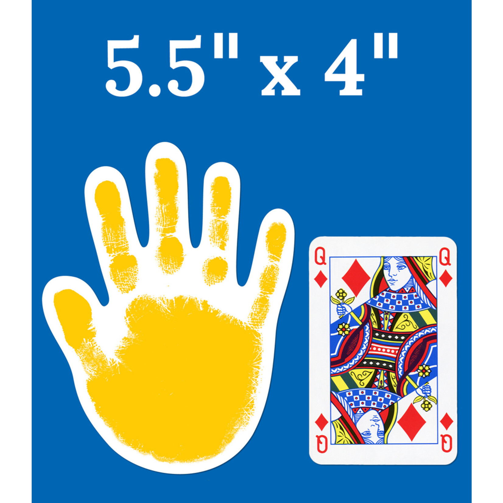 CARSON DELLOSA PUBLISHING CO Handprints Cut-Outs