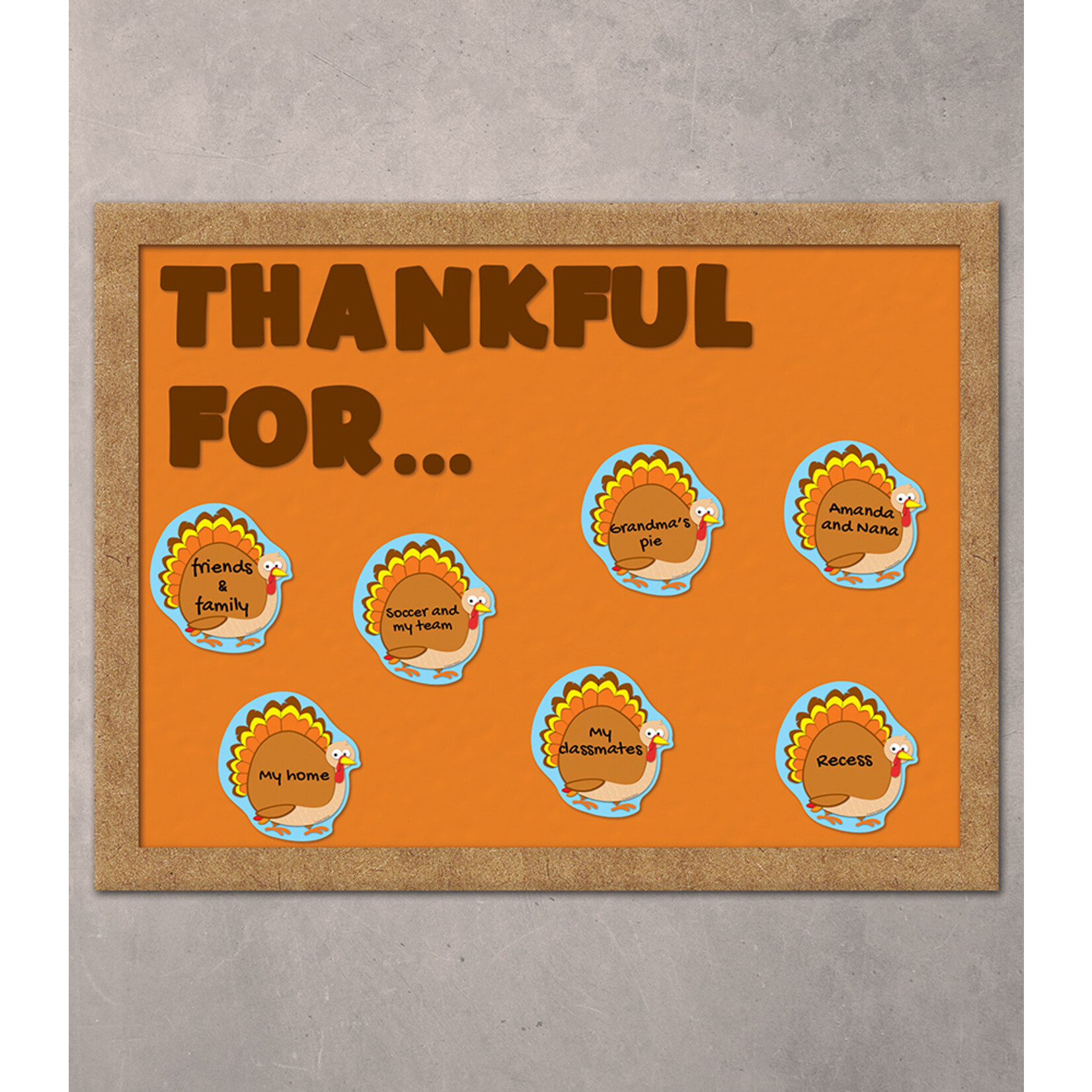 CARSON DELLOSA PUBLISHING CO Turkey Cut-Outs