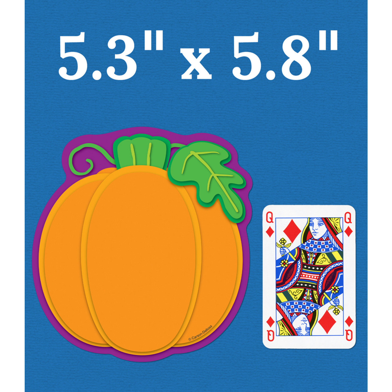 CARSON DELLOSA PUBLISHING CO Pumpkin Cut-Outs
