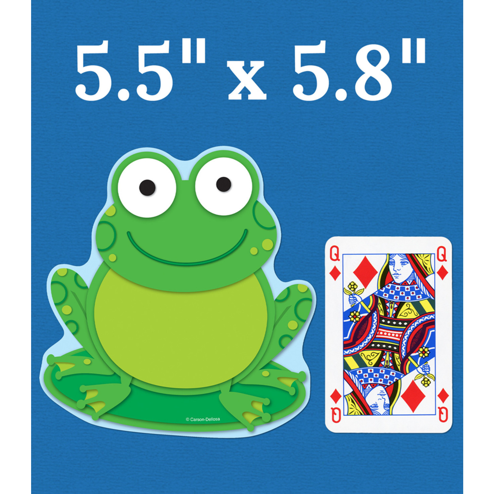 CARSON DELLOSA PUBLISHING CO Frog Cut-Outs