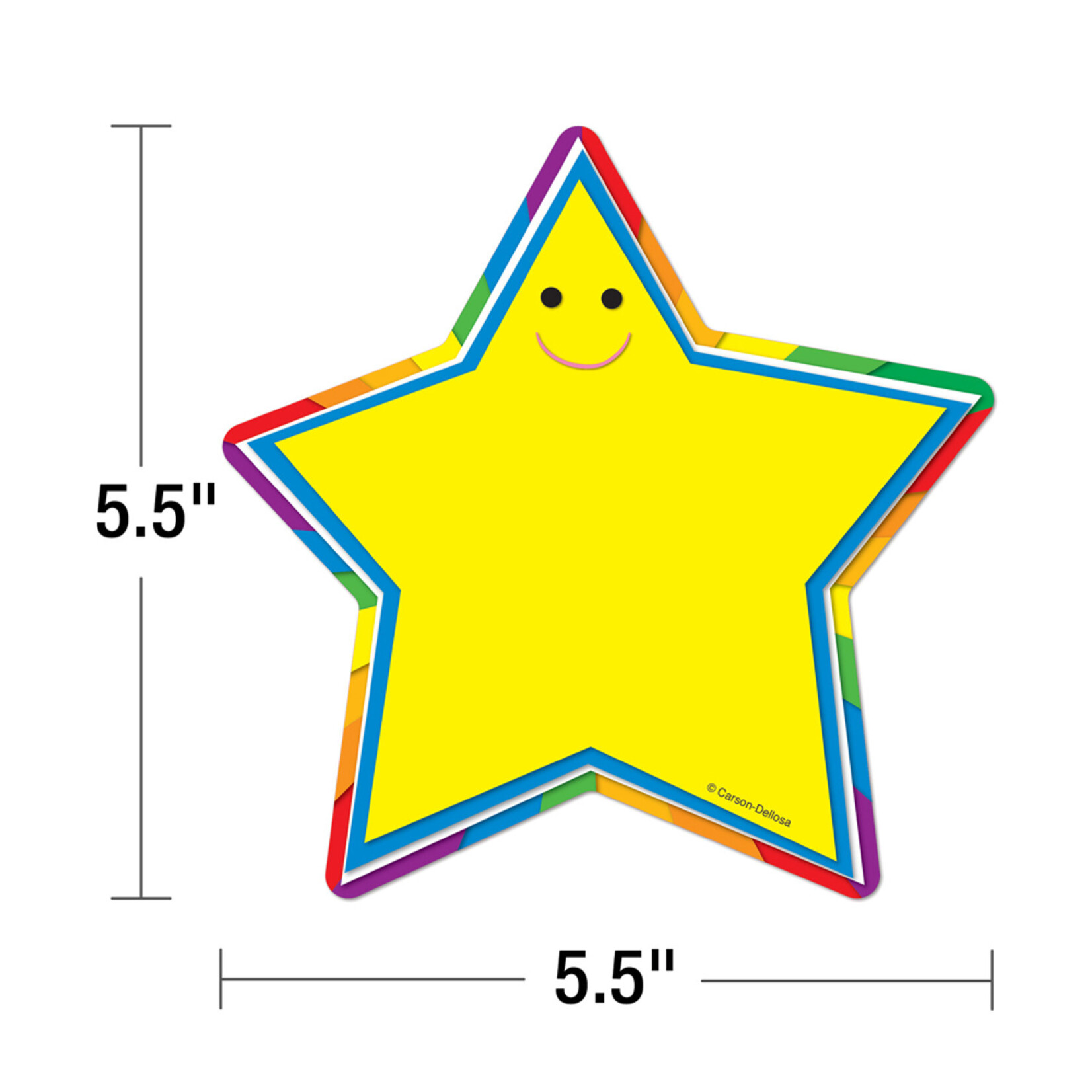 CARSON DELLOSA PUBLISHING CO Star Cut-Outs