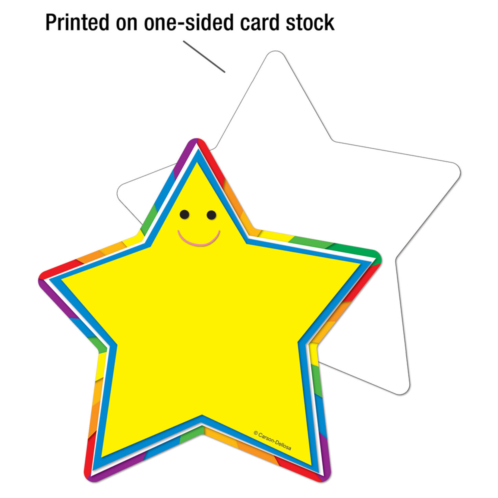 CARSON DELLOSA PUBLISHING CO Star Cut-Outs