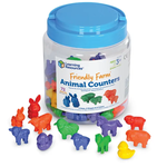 LEARNING RESOURCES INC Friendly Farm Animal Counters