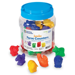 LEARNING RESOURCES INC Jumbo Farm Counters