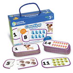 LEARNING RESOURCES INC Counting Puzzle Cards