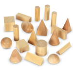 LEARNING RESOURCES INC Wooden Geometric Solids