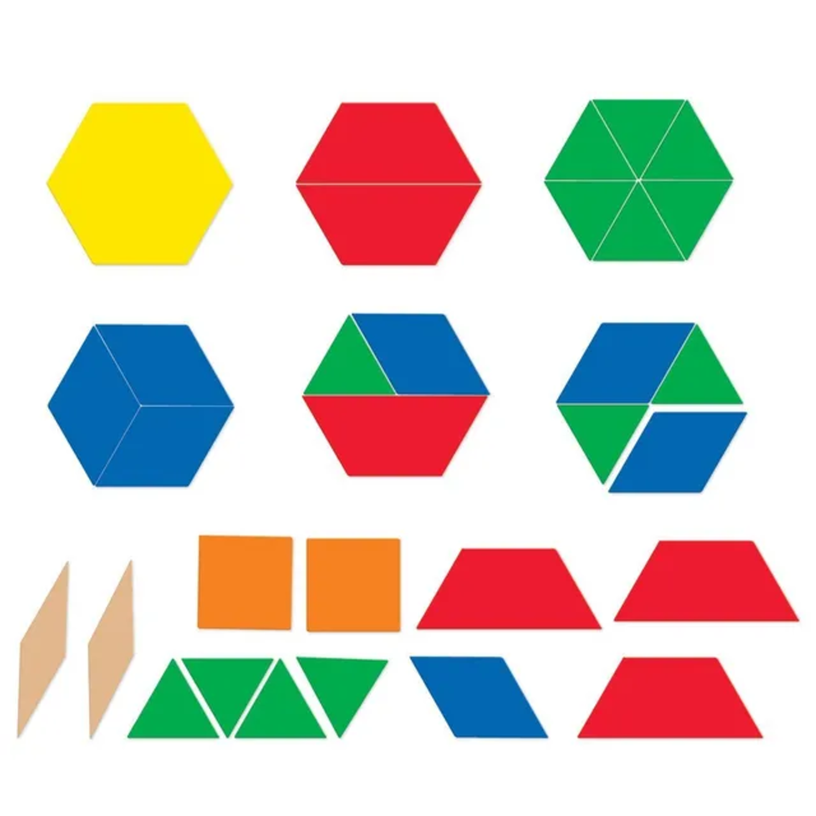 LEARNING RESOURCES INC Giant Magnetic Pattern Blocks
