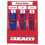 LEARNING RESOURCES INC Counting & Place Value Pocket Chart