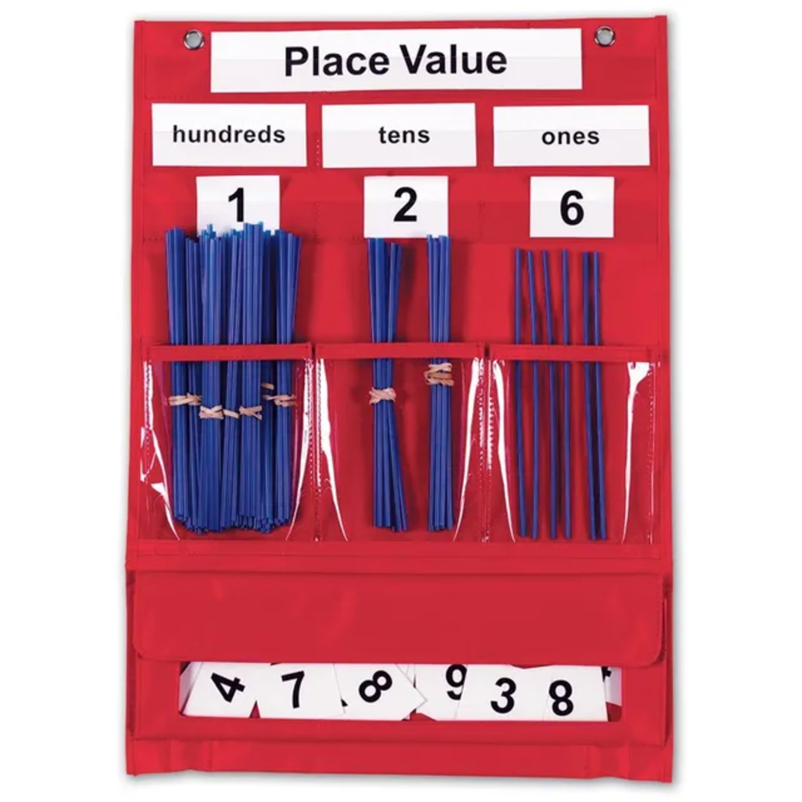 LEARNING RESOURCES INC Counting & Place Value Pocket Chart