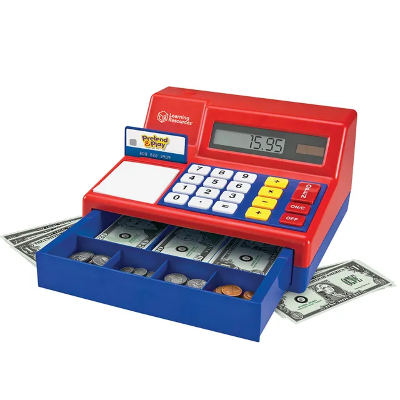 LEARNING RESOURCES INC Pretend & Play Calculator Cash Register