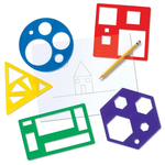 LEARNING RESOURCES INC Primary Shapes Template Set