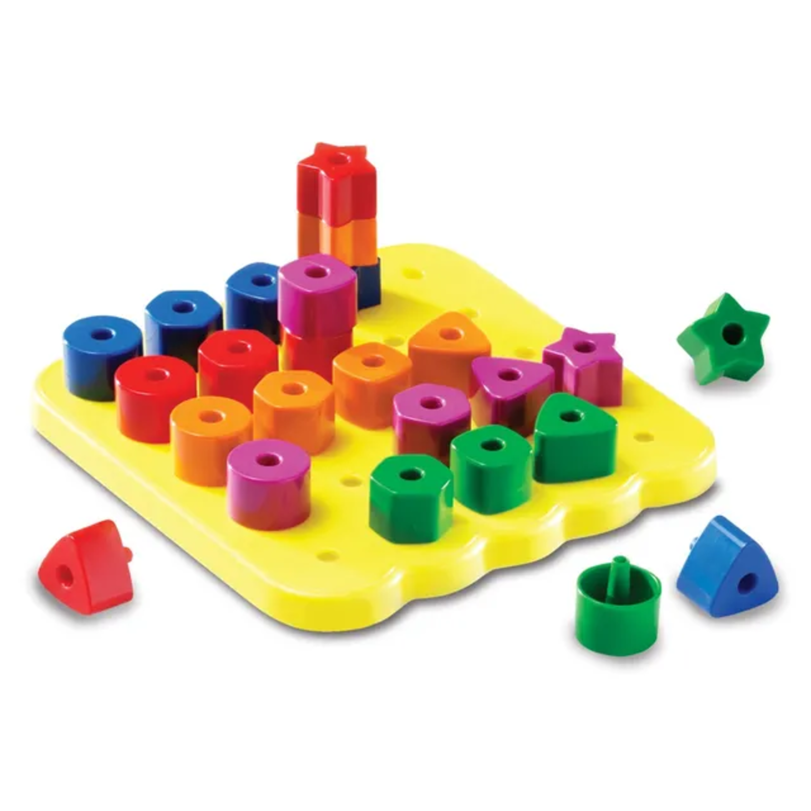 LEARNING RESOURCES INC Stacking Shapes Pegboard