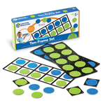 LEARNING RESOURCES INC Giant Magnetic Ten-Frame Set