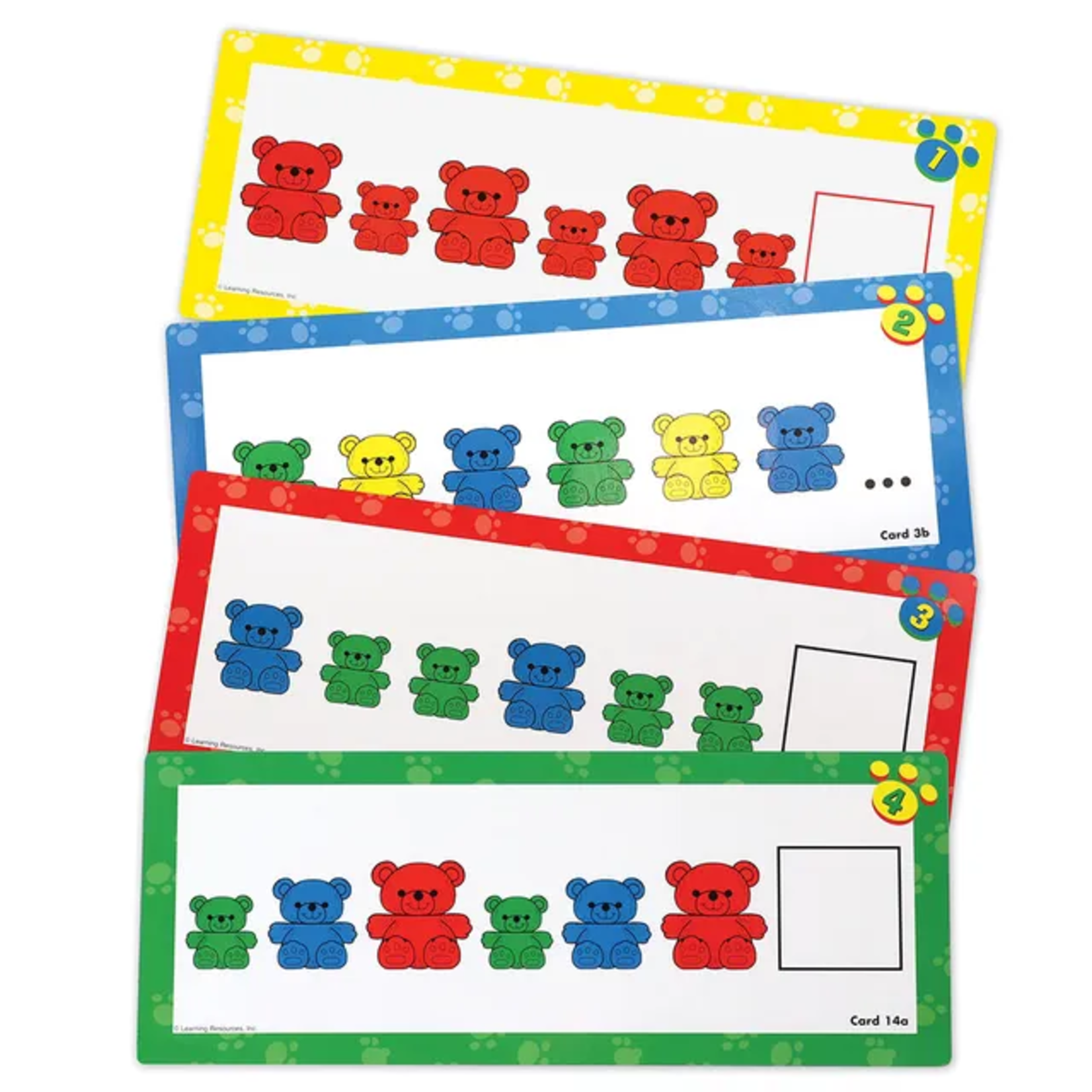 LEARNING RESOURCES INC Three Bear Family® Pattern Cards (Set of 16)