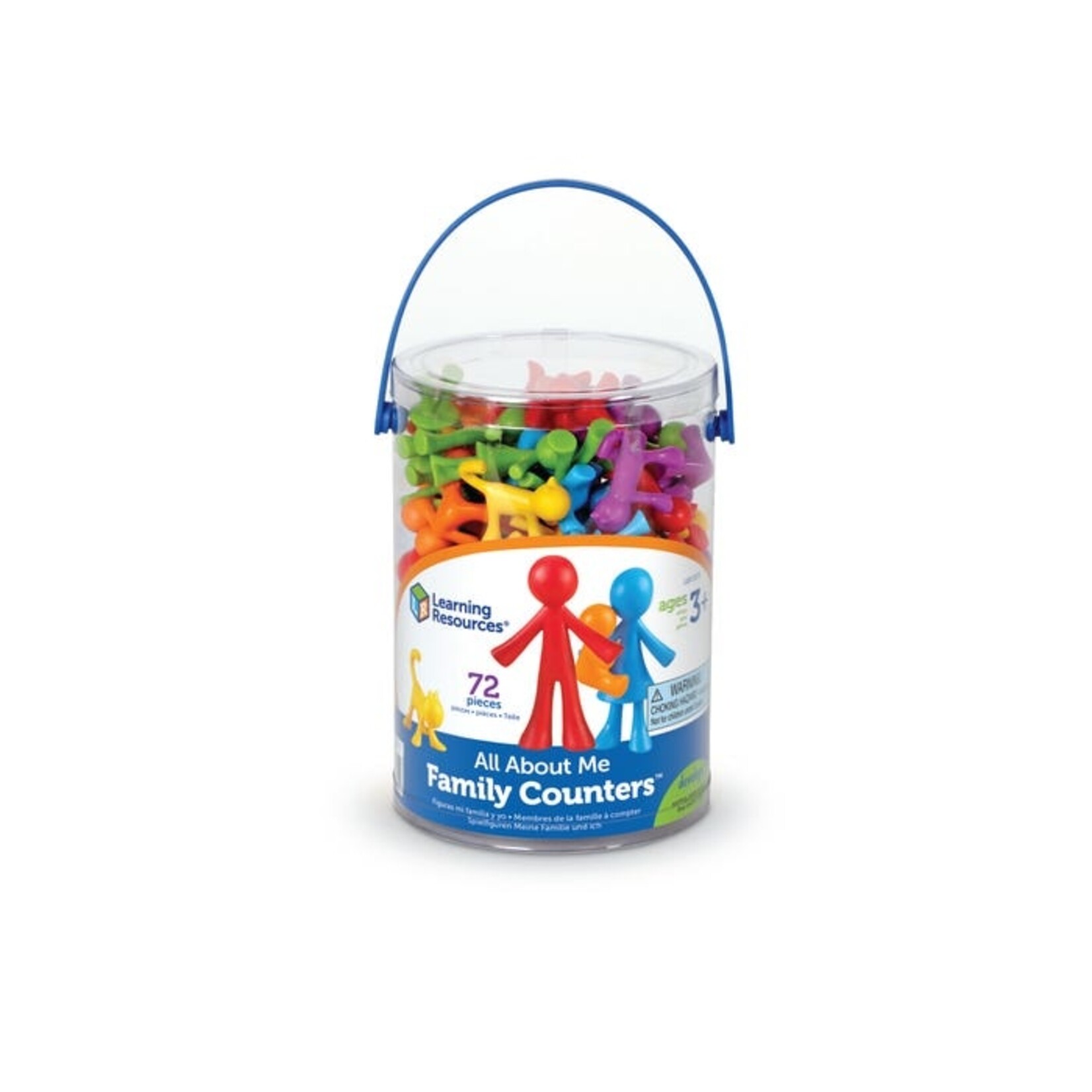 LEARNING RESOURCES INC All About Me Family Counters™ (Set of 72)