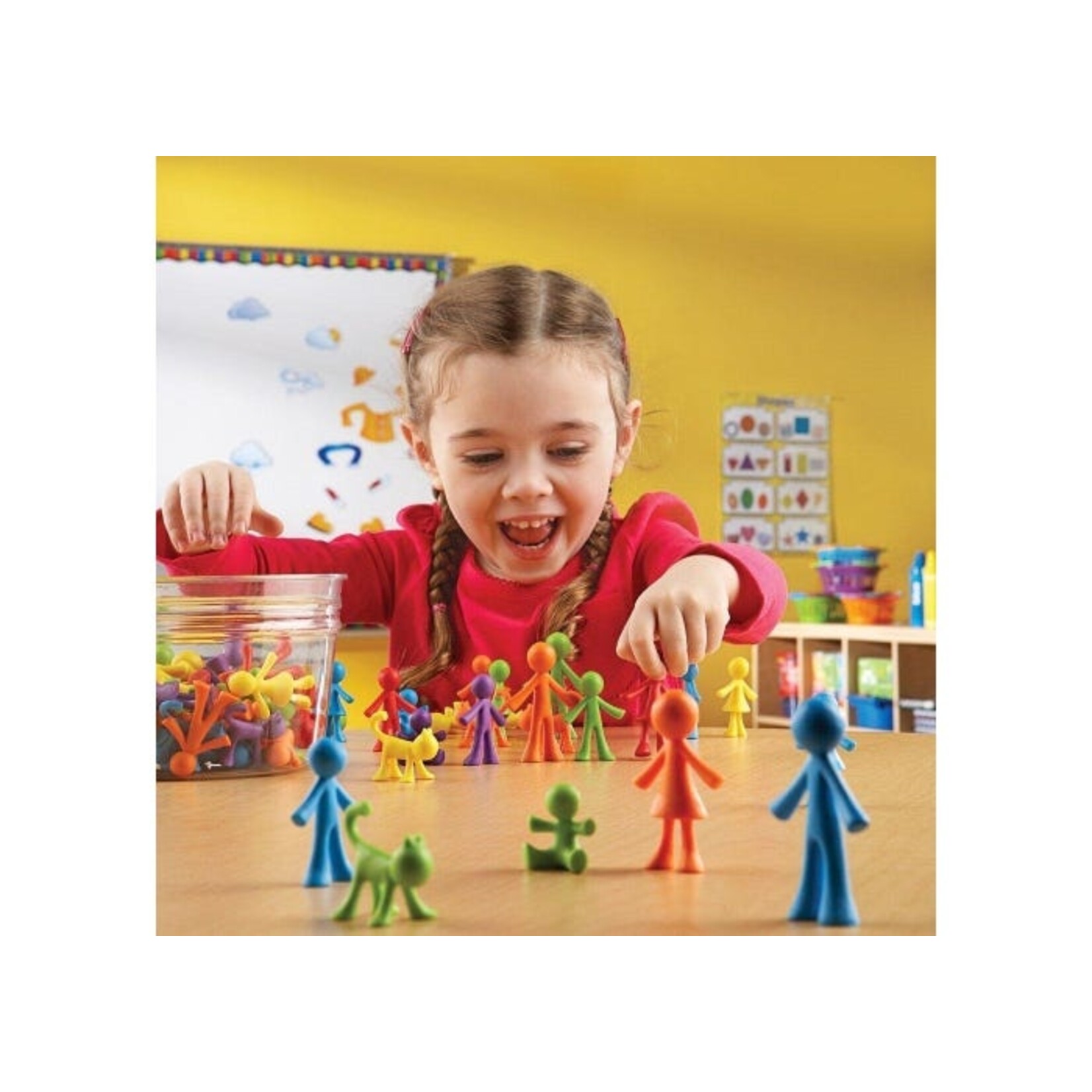 LEARNING RESOURCES INC All About Me Family Counters™ (Set of 72)