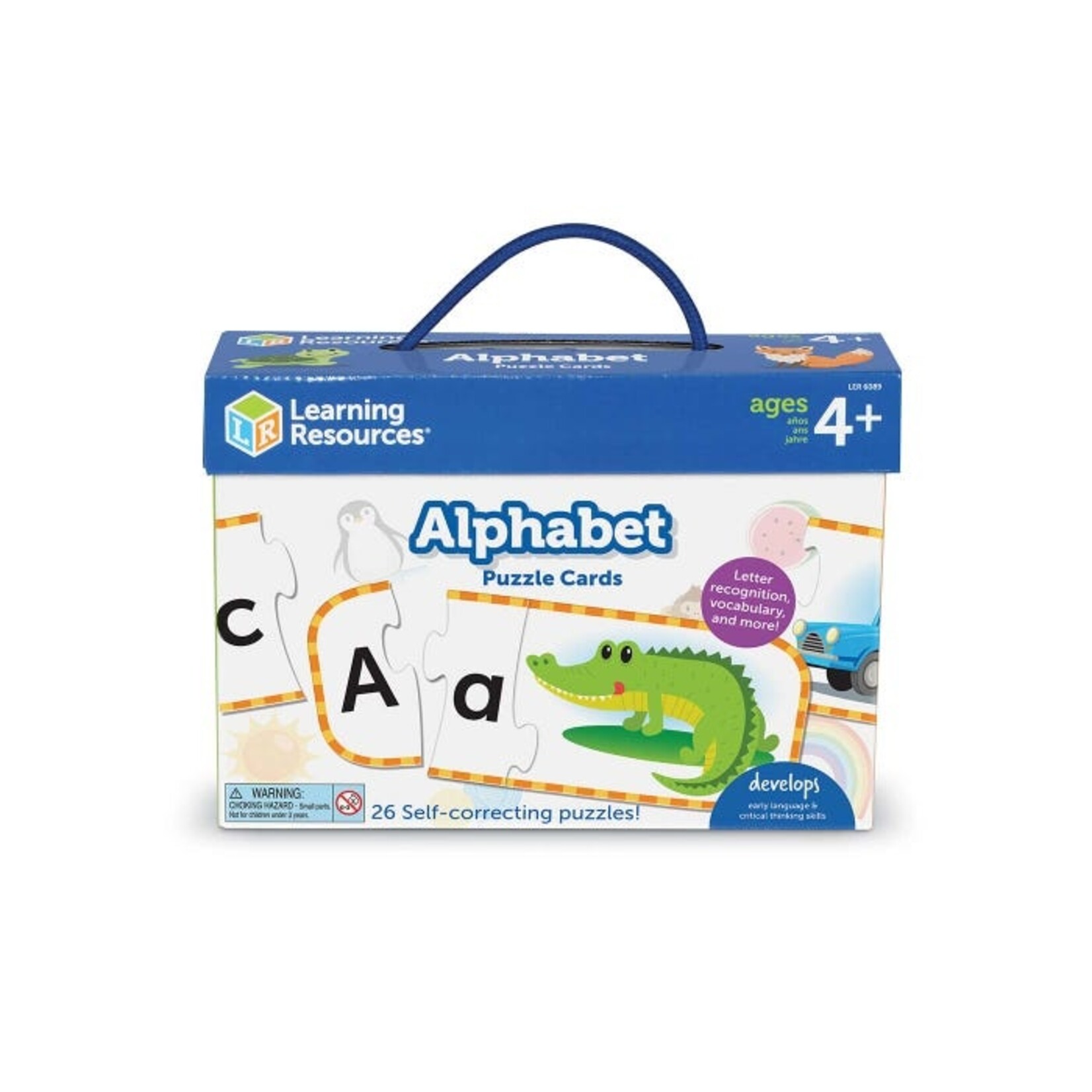 LEARNING RESOURCES INC Alphabet Puzzle Cards