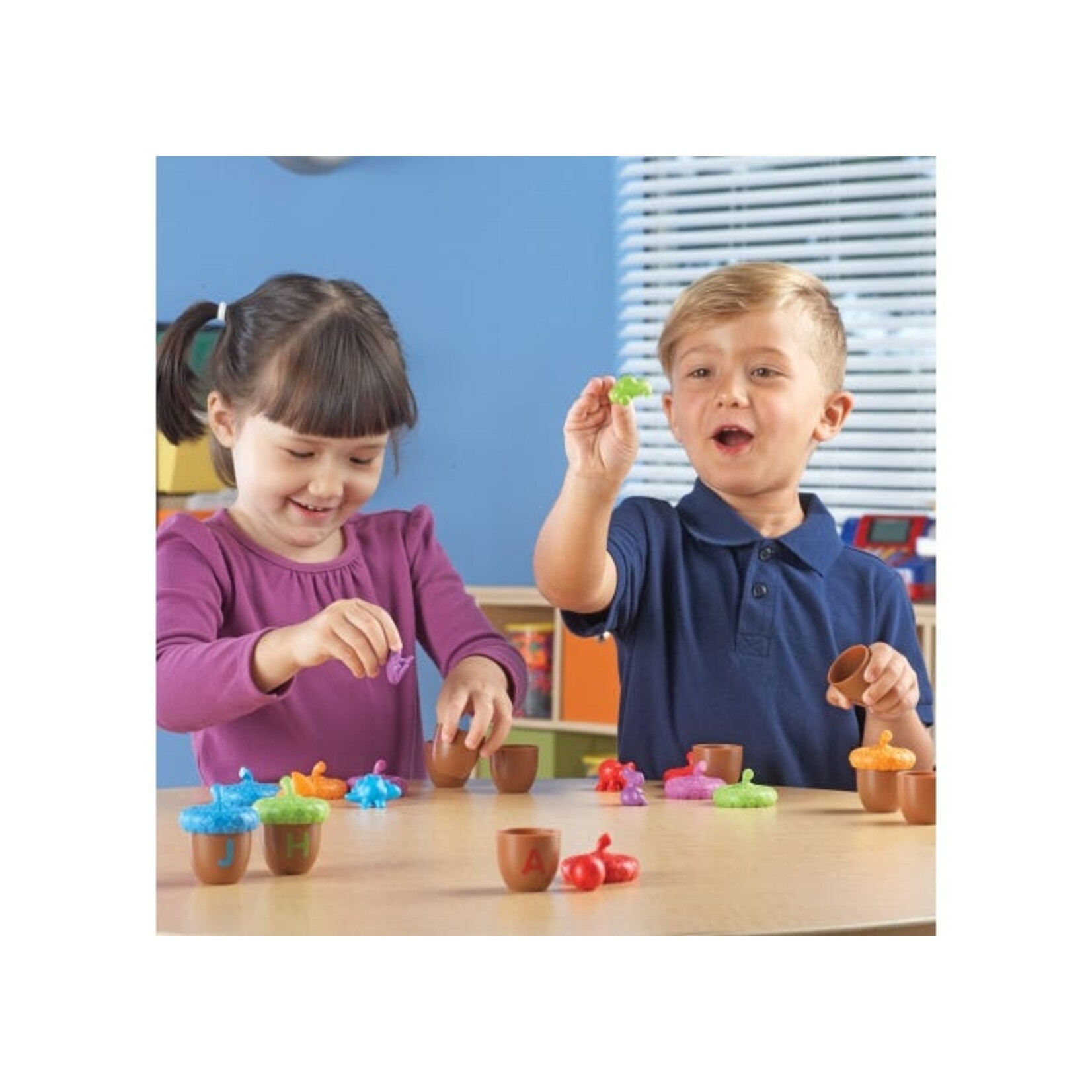 LEARNING RESOURCES INC Alphabet Acorns Activity Set