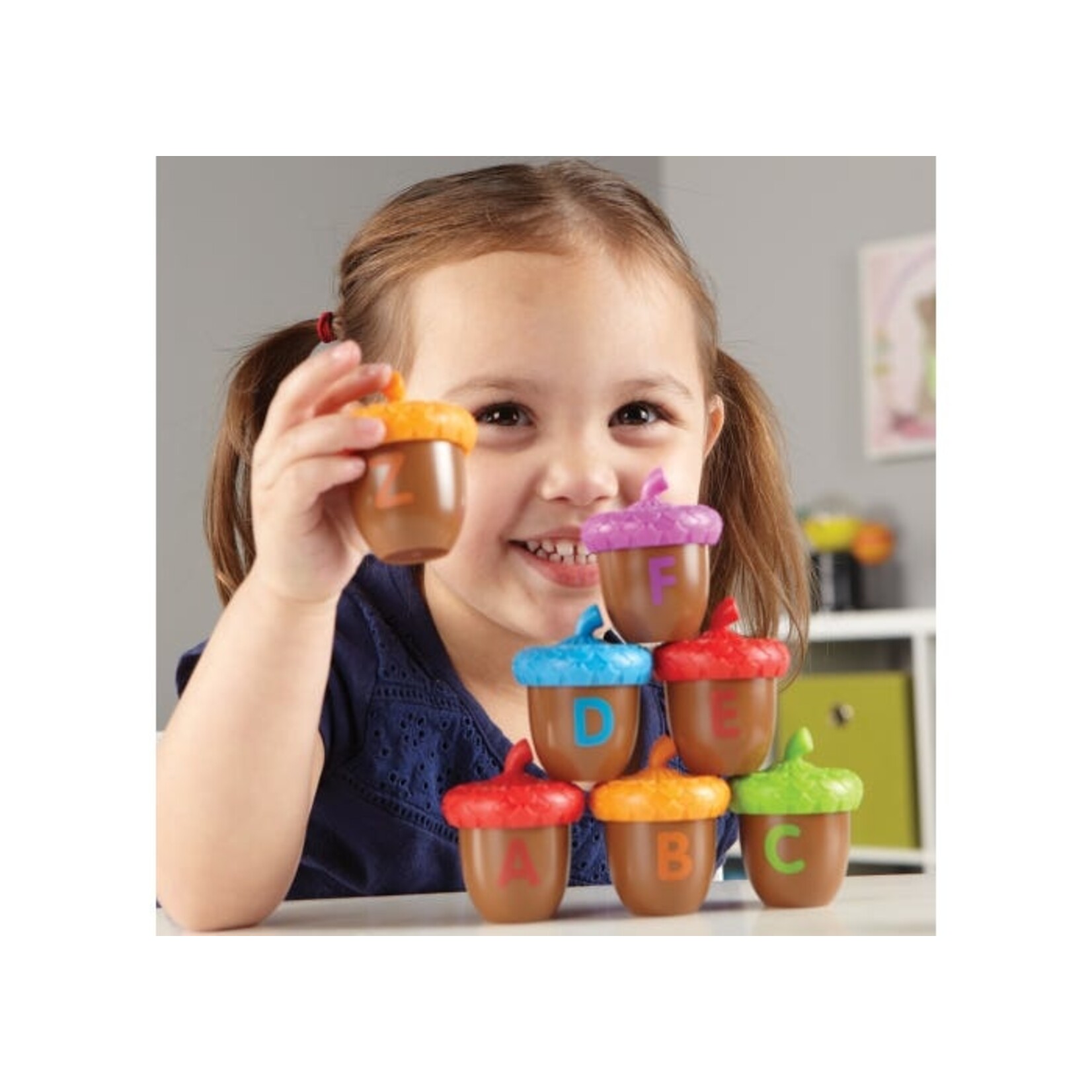 LEARNING RESOURCES INC Alphabet Acorns Activity Set