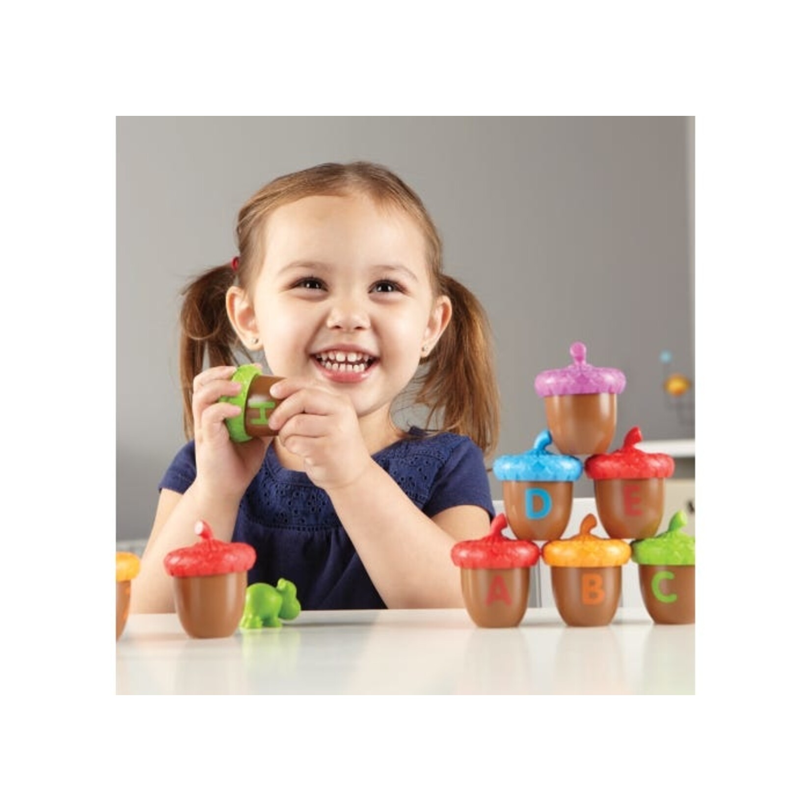 LEARNING RESOURCES INC Alphabet Acorns Activity Set