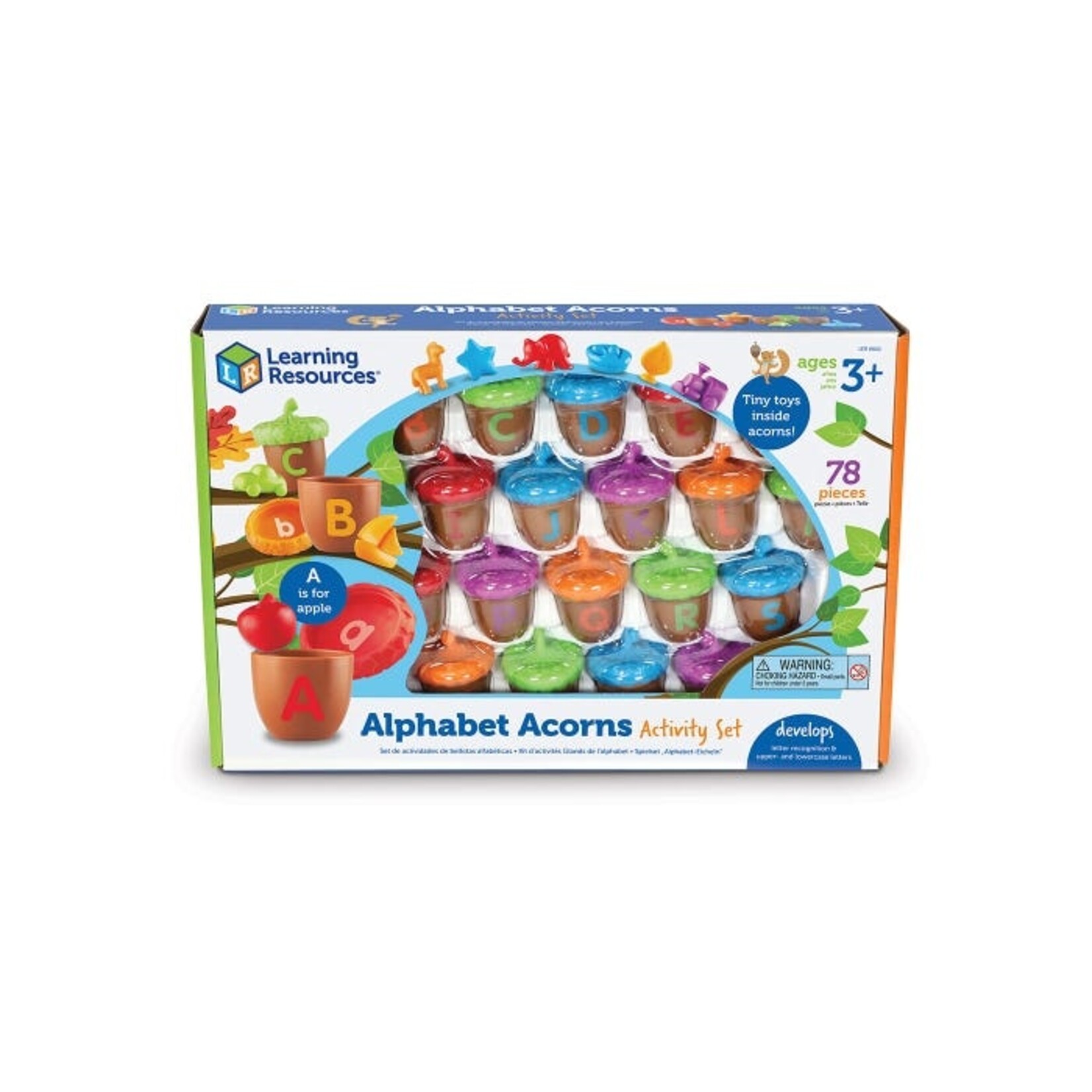 LEARNING RESOURCES INC Alphabet Acorns Activity Set