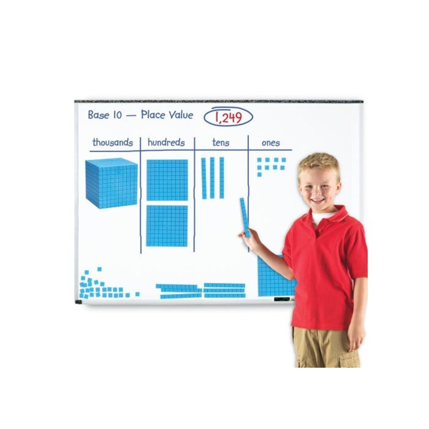 LEARNING RESOURCES INC Giant Magnetic Base Ten Set
