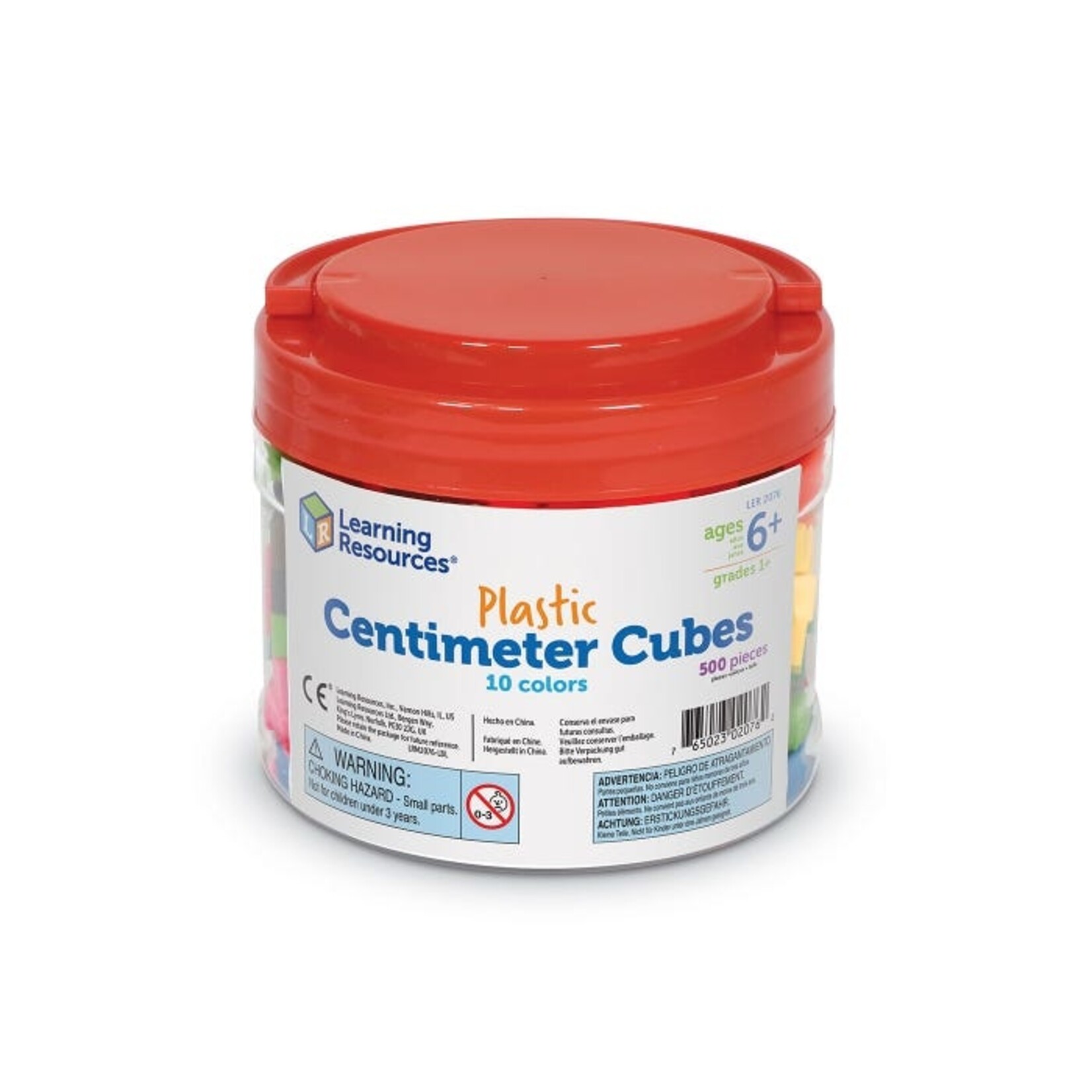LEARNING RESOURCES INC Centimeter Cubes, Set of 500