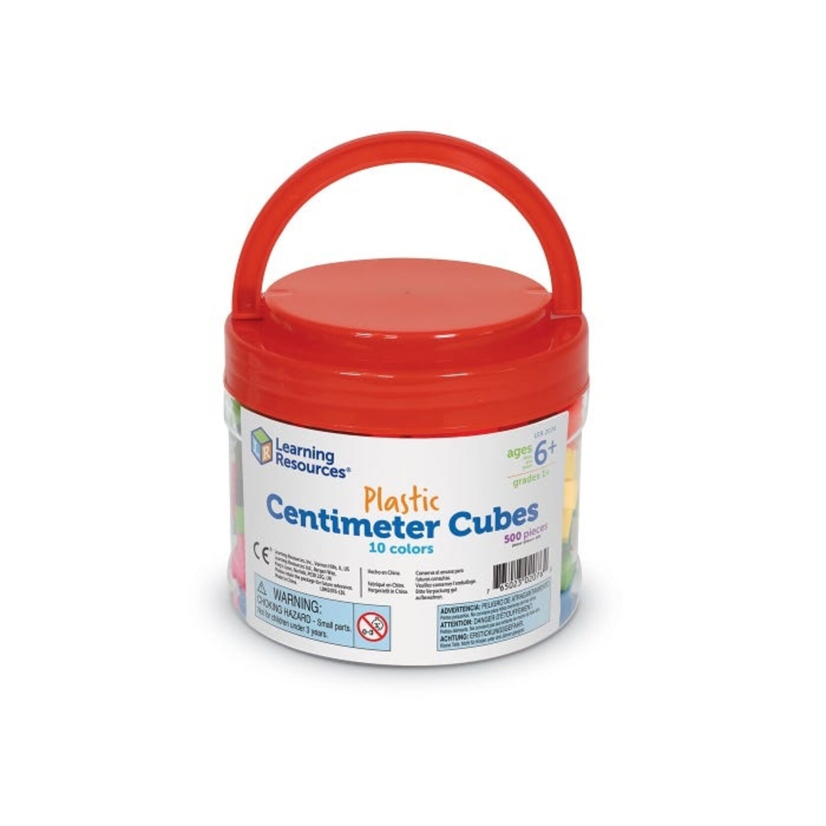 LEARNING RESOURCES INC Centimeter Cubes, Set of 500
