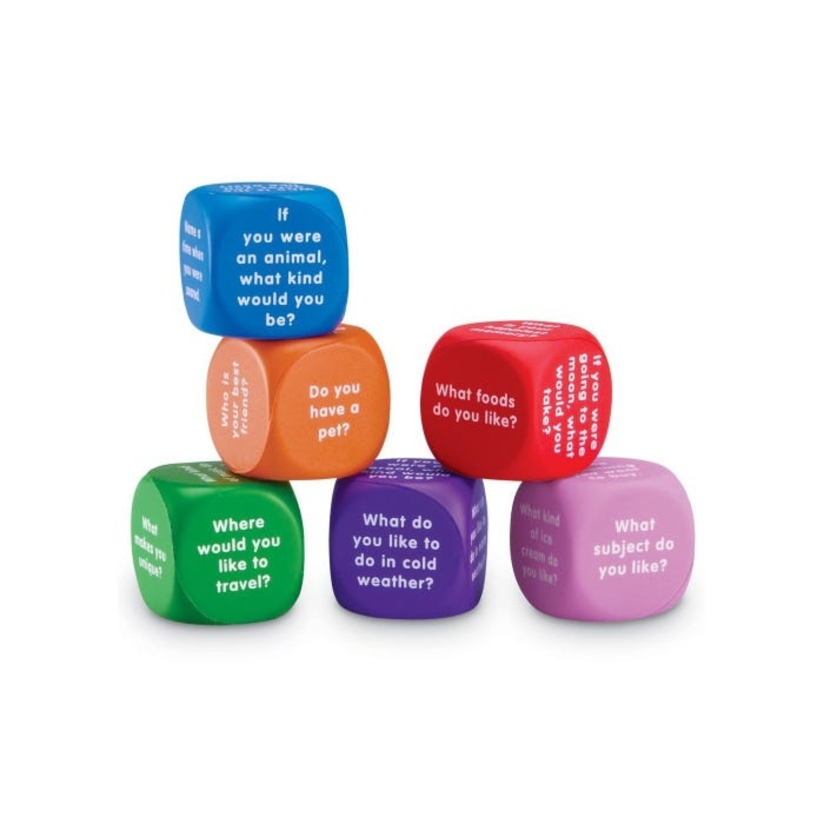 LEARNING RESOURCES INC Conversation Cubes