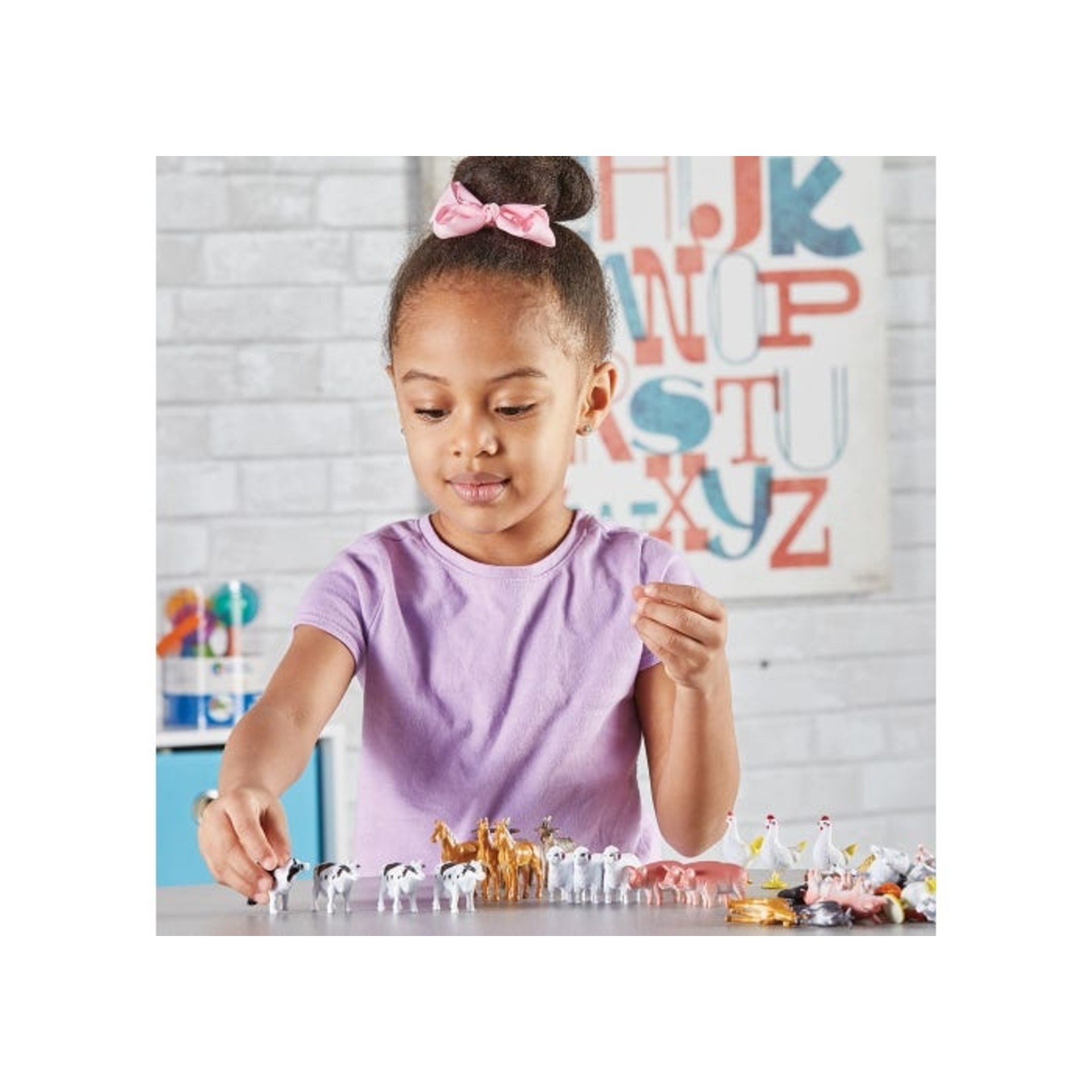 LEARNING RESOURCES INC Farm Animal Counters (Set of 60)