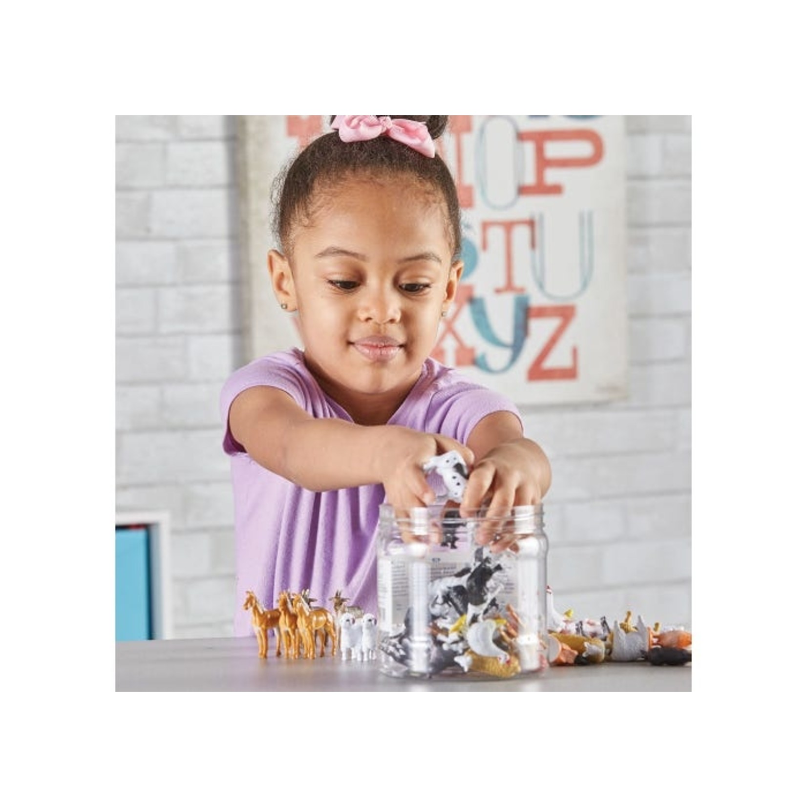 LEARNING RESOURCES INC Farm Animal Counters (Set of 60)