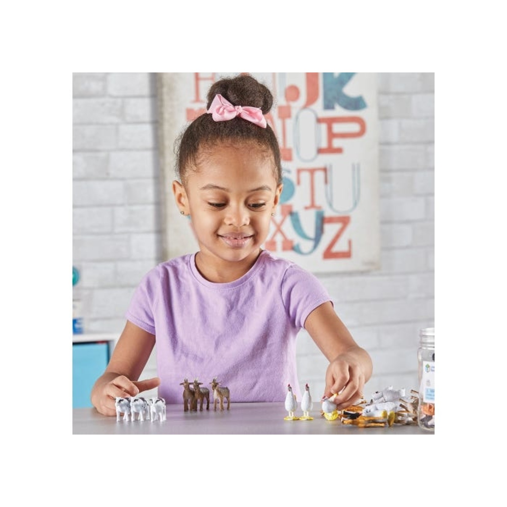 LEARNING RESOURCES INC Farm Animal Counters (Set of 60)