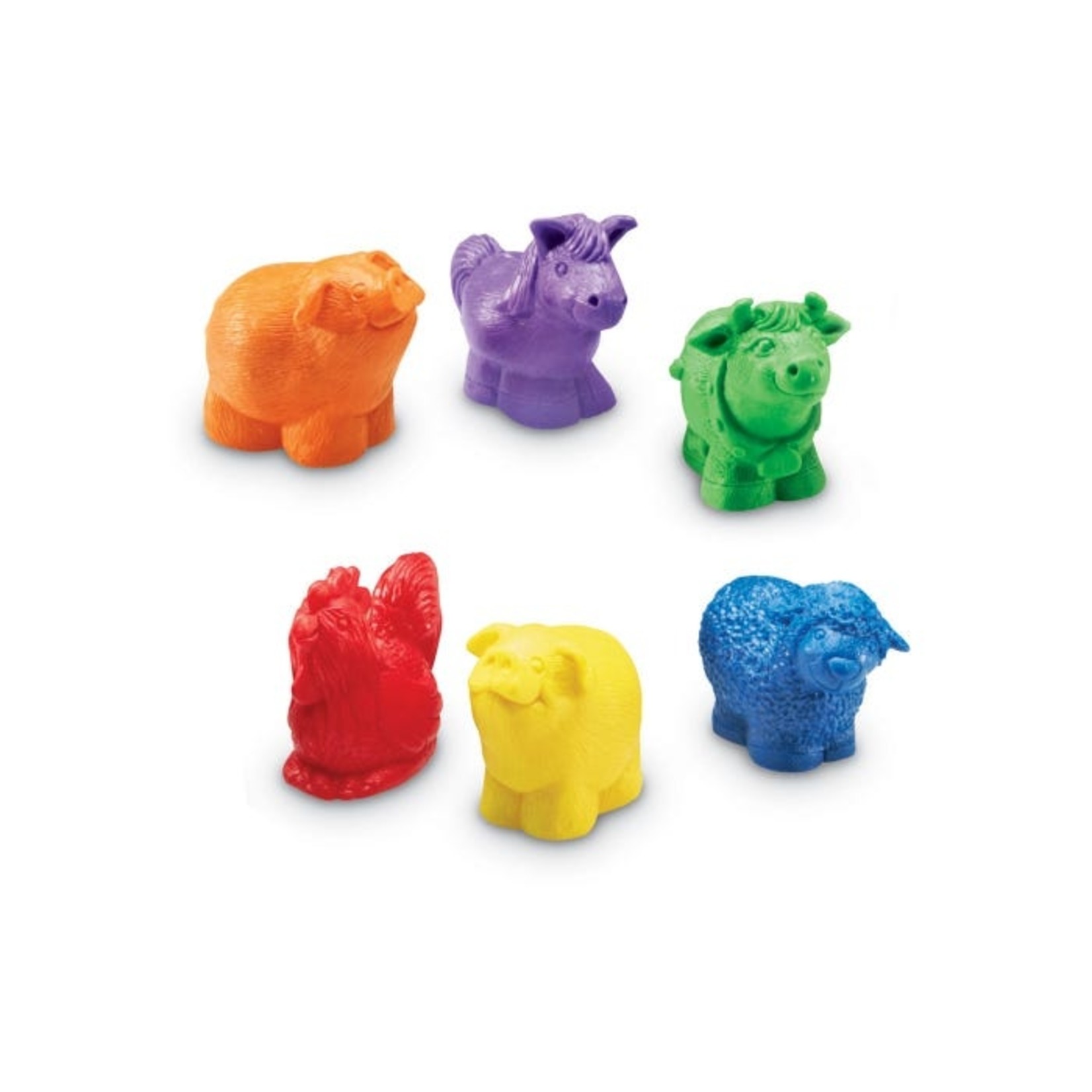 LEARNING RESOURCES INC Jumbo Farm Counters