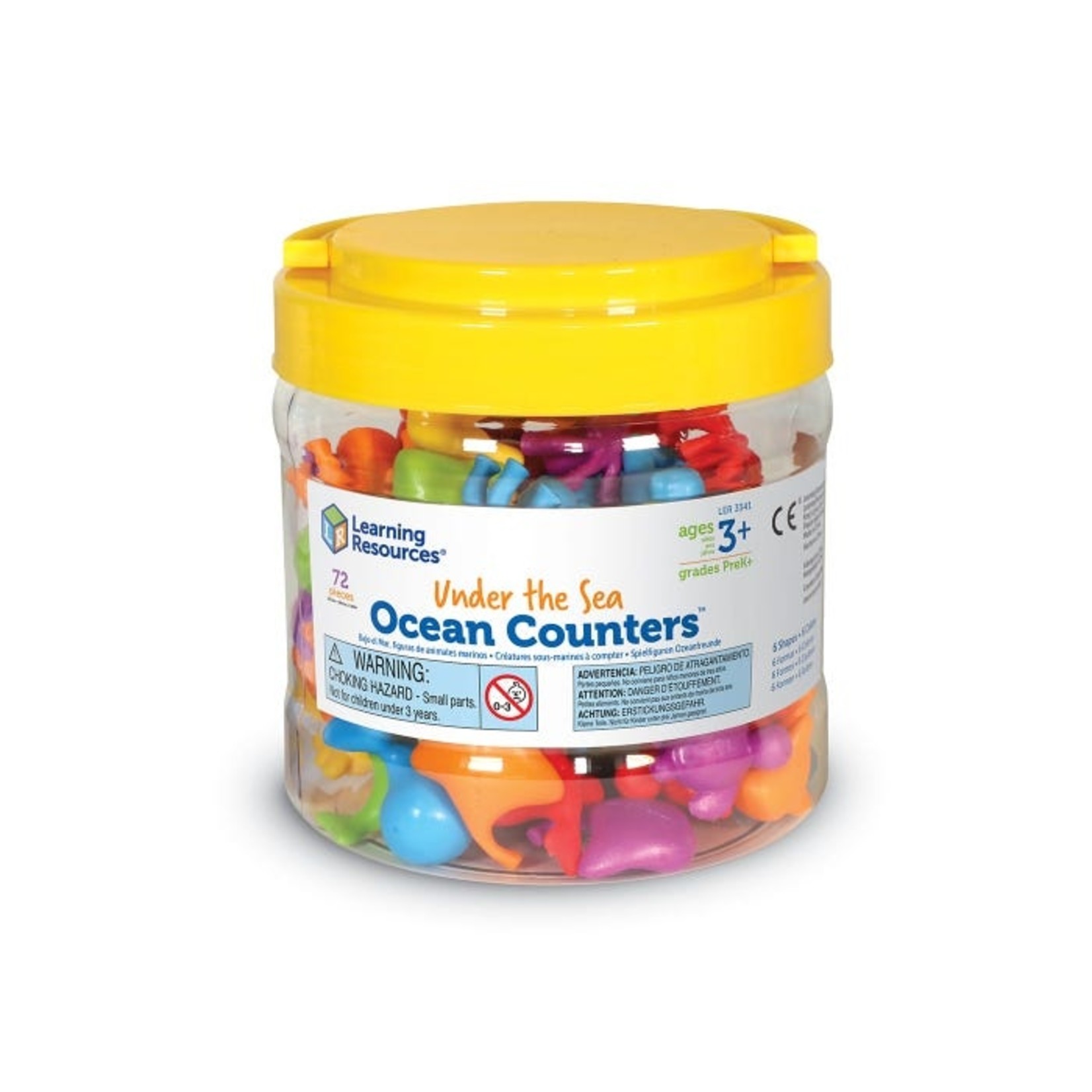 LEARNING RESOURCES INC Under the Sea Ocean Counters™ (Set of 72)