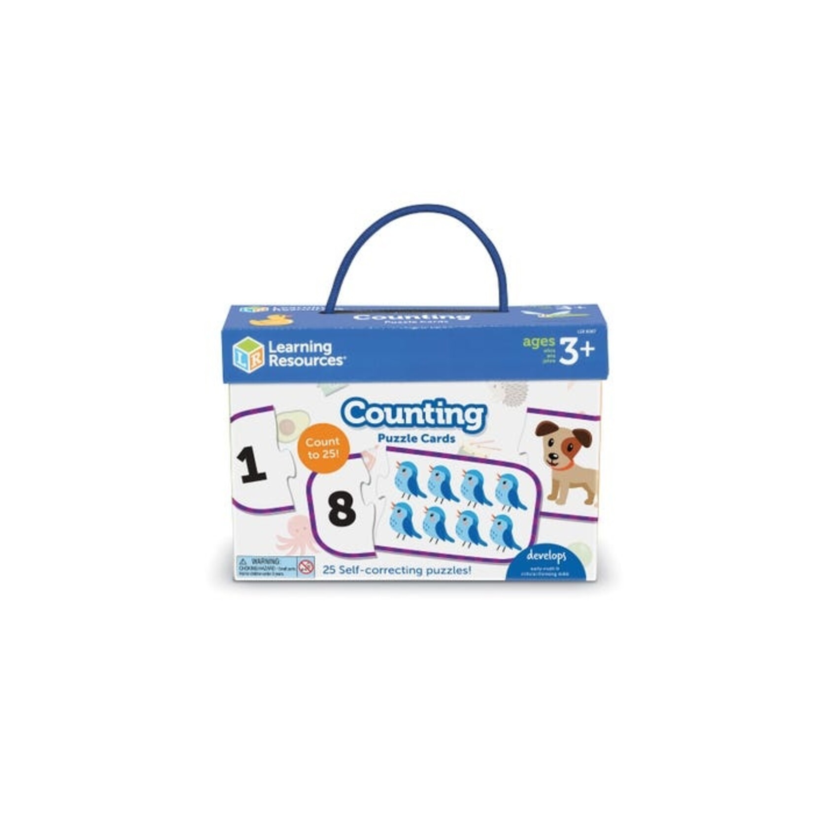 LEARNING RESOURCES INC Counting Puzzle Cards
