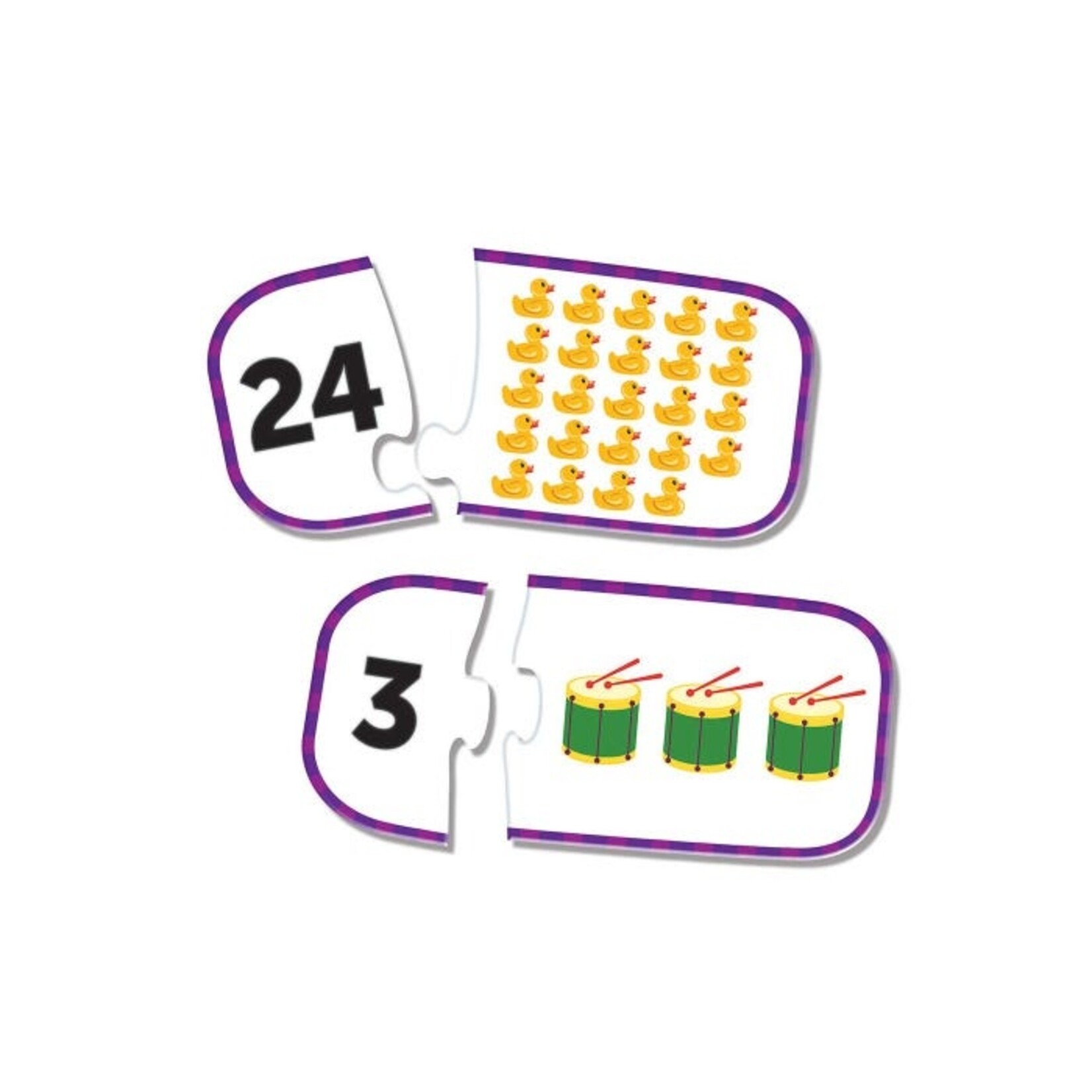 LEARNING RESOURCES INC Counting Puzzle Cards