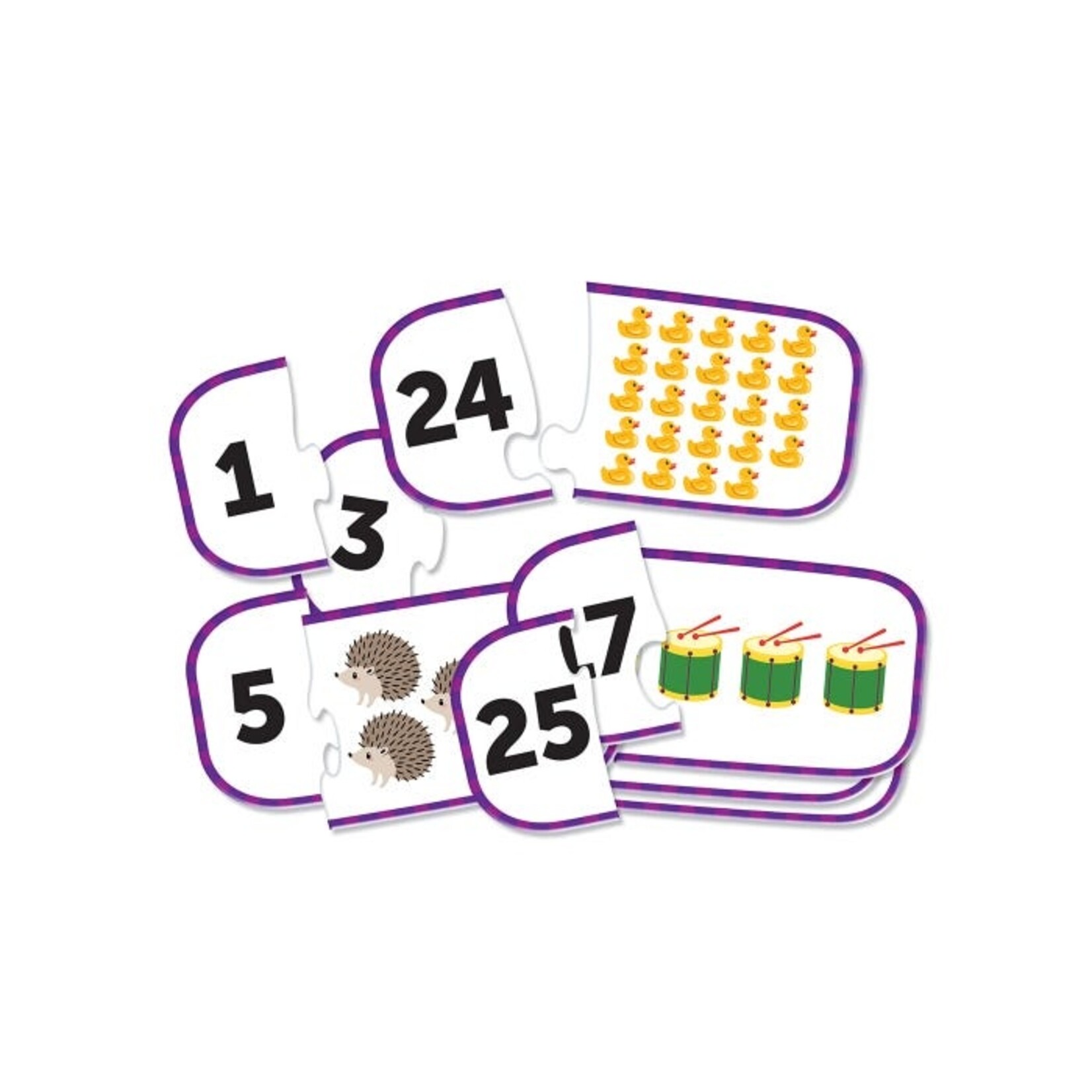 LEARNING RESOURCES INC Counting Puzzle Cards